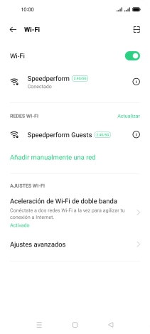 Pulsa la tecla de inicio para terminar y regresar a la pantalla de inicio.