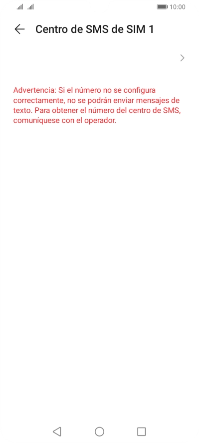 Pulsa la flecha hacia la derecha.