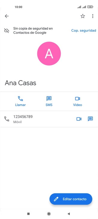 Pulsa la tecla de inicio para terminar y regresar a la pantalla de inicio.