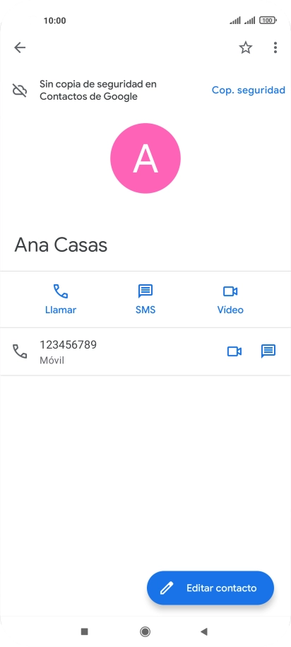 Pulsa la tecla de inicio para terminar y regresar a la pantalla de inicio.