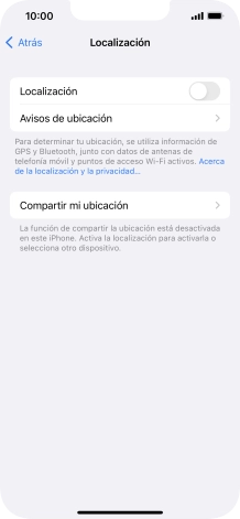 Pulsa el indicador junto a 