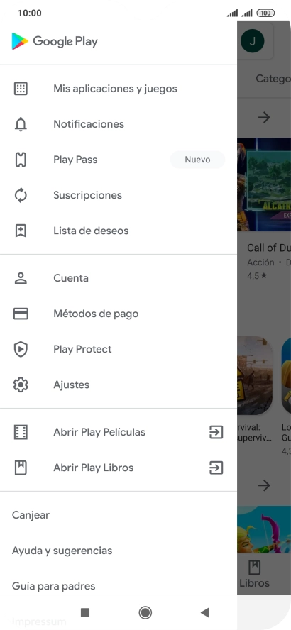 Pulsa Mis aplicaciones y juegos.