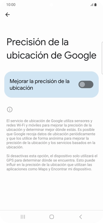 Si pulsas el indicador junto a 