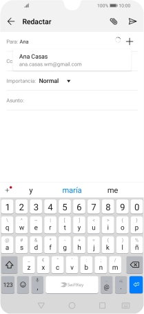 Pulsa el contacto deseado.