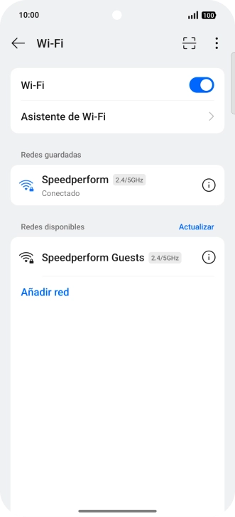 Desliza el dedo hacia arriba desde la parte inferior de la pantalla para terminar y volver a la pantalla de inicio.