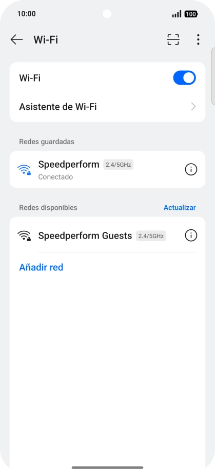 Desliza el dedo hacia arriba desde la parte inferior de la pantalla para terminar y volver a la pantalla de inicio.