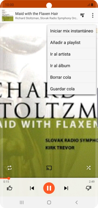 Pulsa Añadir a playlist.