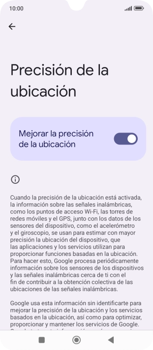 Si pulsas el indicador junto a 