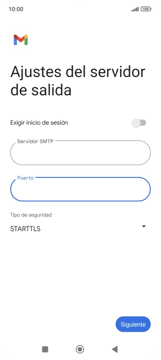 Pulsa la lista desplegable bajo 