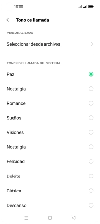 Pulsa Seleccionar desde archivos.