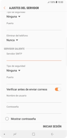 Pulsa la lista desplegable bajo 