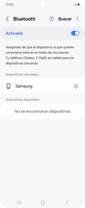Pulsa la tecla de inicio para terminar y regresar a la pantalla de inicio.