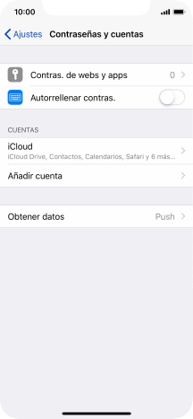 Pulsa Añadir cuenta.