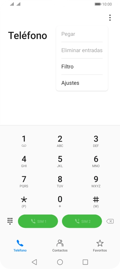 Pulsa Ajustes.