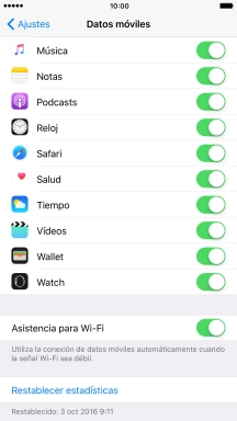 Pulsa el indicador junto a 