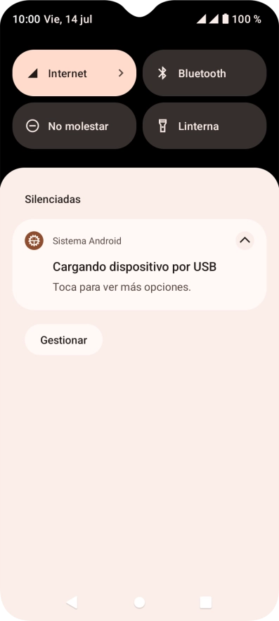 Pulsa Toca para ver más opciones..