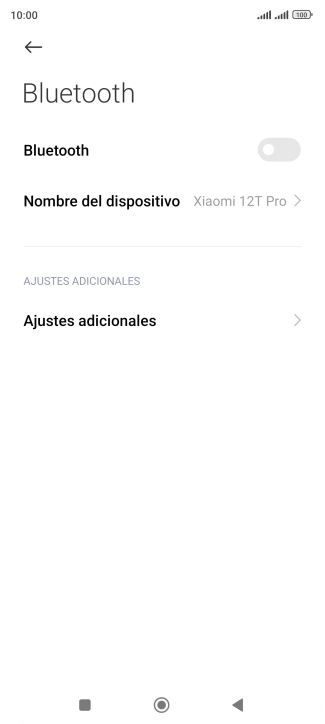 Pulsa el indicador junto a 