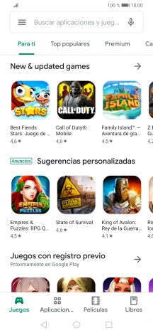 Pulsa el icono de menú.