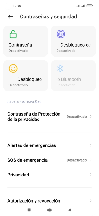 Pulsa Privacidad.