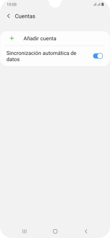 Pulsa Añadir cuenta.