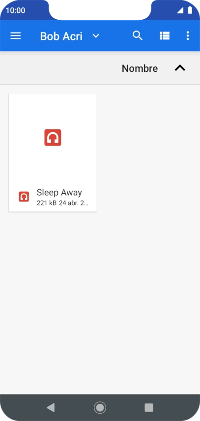 Pulsa el timbre de llamada deseado para añadírselo a la lista de timbres de llamada.