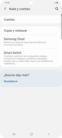 Pulsa Cuentas.