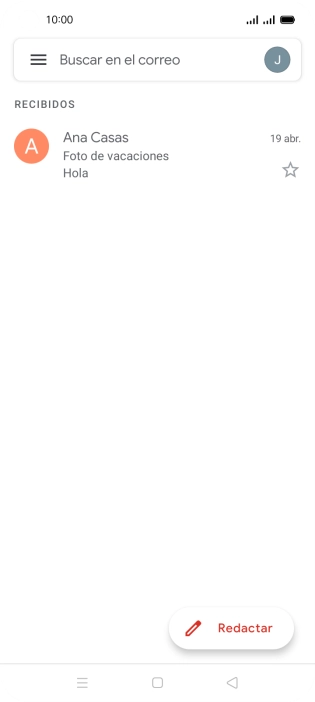 Pulsa el icono de perfil.