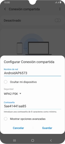 Pulsa en el campo bajo 