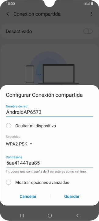 Pulsa en el campo bajo 