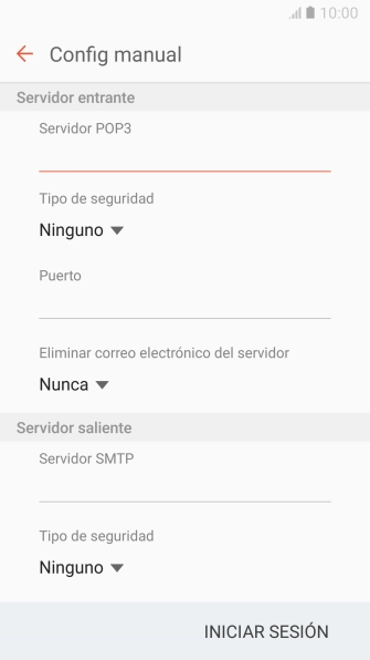 Pulsa la lista desplegable bajo 