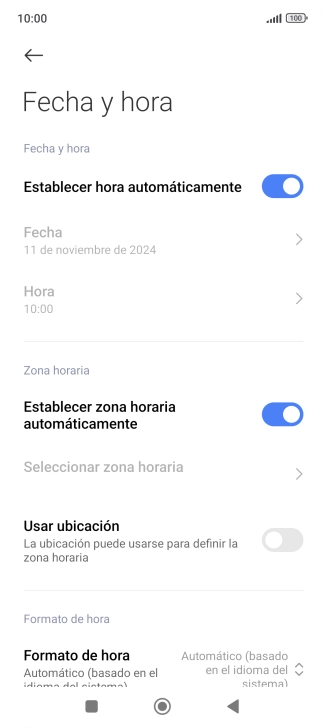 Pulsa la tecla de inicio para terminar y regresar a la pantalla de inicio.