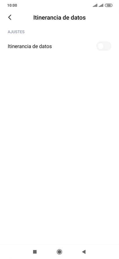 Pulsa el indicador junto a 