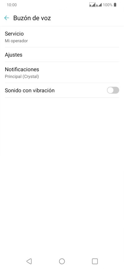 Pulsa Ajustes.