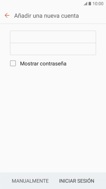 Pulsa INICIAR SESIÓN.