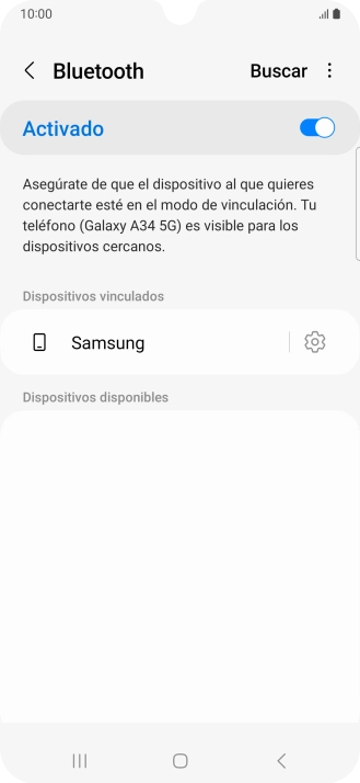 Pulsa la tecla de inicio para terminar y regresar a la pantalla de inicio.