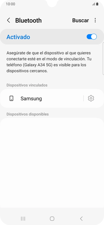 Pulsa la tecla de inicio para terminar y regresar a la pantalla de inicio.