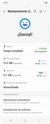 Pulsa Batería.