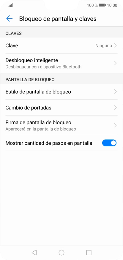 Pulsa la tecla de inicio para terminar y regresar a la pantalla de inicio.