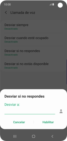 Introduce +34600132000 y pulsa Habilitar.