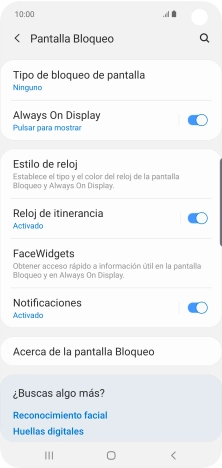 Pulsa la tecla de inicio para terminar y regresar a la pantalla de inicio.