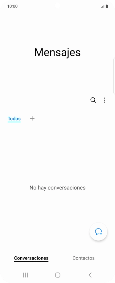 Pulsa el icono de menú.