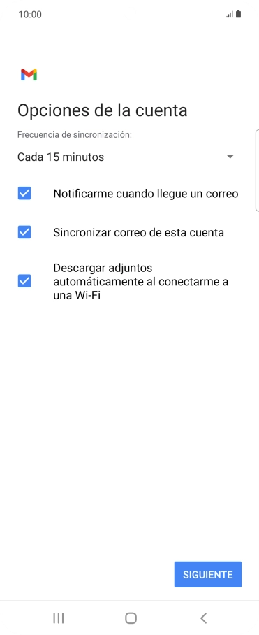 Pulsa la lista desplegable bajo 