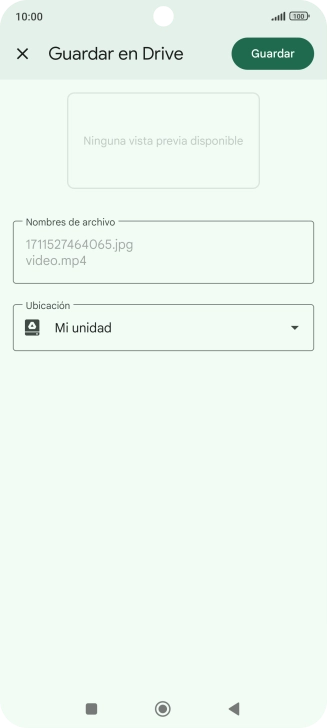 Pulsa la lista desplegable bajo 