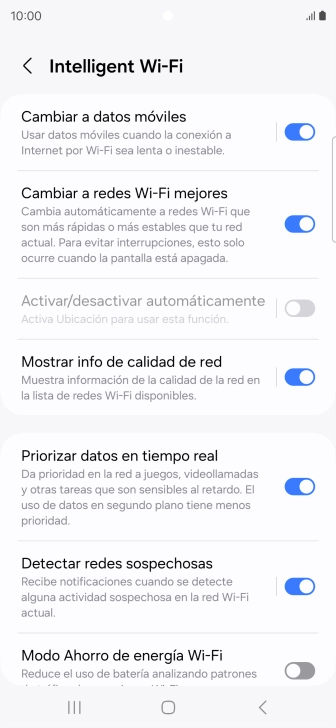 Pulsa el indicador junto a 