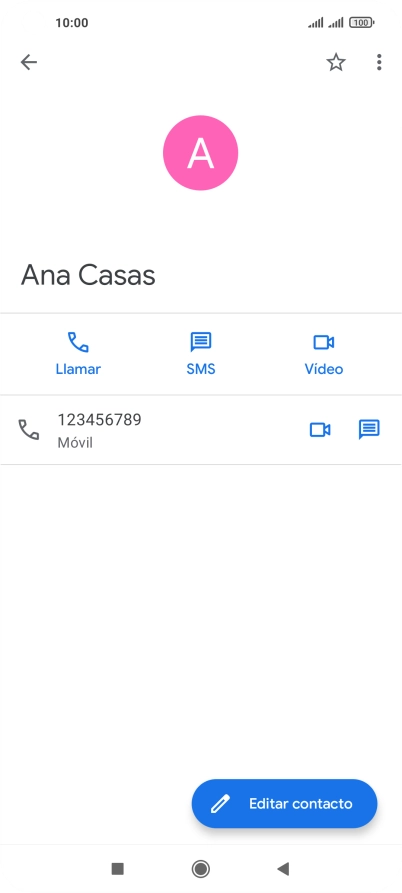 Pulsa la tecla de inicio para terminar y regresar a la pantalla de inicio.