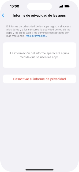 Desliza el dedo hacia arriba desde la parte inferior de la pantalla para terminar y volver a la pantalla de inicio.
