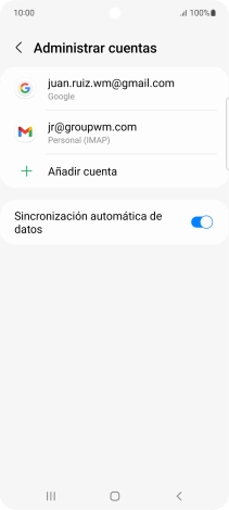 Pulsa la tecla de inicio para terminar y regresar a la pantalla de inicio.