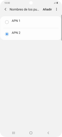 Pulsa la tecla de inicio para terminar y regresar a la pantalla de inicio.