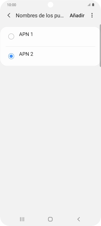 Pulsa la tecla de inicio para terminar y regresar a la pantalla de inicio.