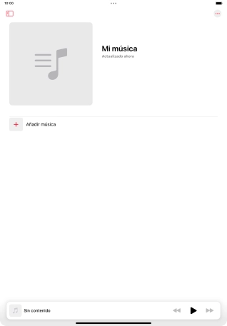 Pulsa Añadir música.
